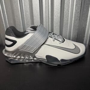 Nike Savaleos Weightlifting Shoes Photon Dust Metallic Silver FZ8664-001 Sz 11.5